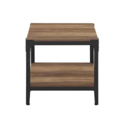 Set Of 2 Benny Urban Industrial Angle Iron Side Tables - Saracina Home -Living Room Furniture Store GUEST 019b3316 5e4e 473f 8566 ecc9114f8c40