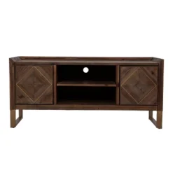 Glacerad Reclaimed Wood Media Console For TVs Upto 50" Brown - Aiden Lane 14 Glacerad Reclaimed Wood Media Console For TVs Upto 50" Brown - Aiden Lane -Living Room Furniture Store GUEST 10577ca1 eece 4bb1 a643 602f18865675