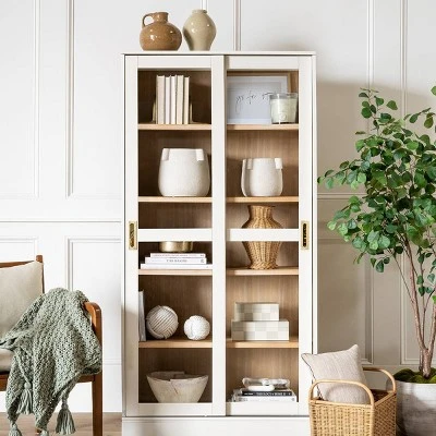 72" Promontory Cabinet With Sliding Doors - Threshold™ Designed With Studio McGee 8 72" Promontory Cabinet With Sliding Doors - Threshold™ Designed With Studio McGee - Image 7