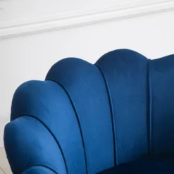 HomCom Elegant Velvet Upholstered Accent Leisure Club Chair With Gold Metal Legs 17 HomCom Elegant Velvet Upholstered Accent Leisure Club Chair With Gold Metal Legs -Living Room Furniture Store GUEST 17944fc6 ba91 4e26 a8d8 2453f7f19394