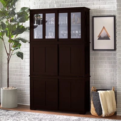 Pacific Stackable Sliding Glass Doors Cabinet - Buylateral 6 Pacific Stackable Sliding Glass Doors Cabinet - Buylateral - Image 4