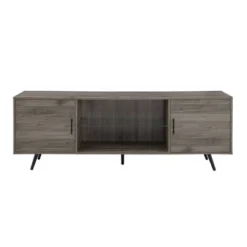 2 Door Mid-Century Modern Wood Storage TV Stand For TVs Up To 80" - Saracina Home 36 2 Door Mid-Century Modern Wood Storage TV Stand For TVs Up To 80" - Saracina Home -Living Room Furniture Store GUEST 1cbb1432 b257 4b6b a9a4 7831fbb9b6a0
