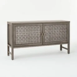 Palmdale Woven Door Console - Threshold™ Designed With Studio McGee -Living Room Furniture Store GUEST 1ea43167 51dc 47da 8932 c9419eea7a11