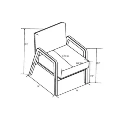Upholstered Wood Framed Accent Arm Chair - Hearth & Hand™ With Magnolia 17 Upholstered Wood Framed Accent Arm Chair - Hearth & Hand™ With Magnolia -Living Room Furniture Store GUEST 20d7cc37 15c5 4d84 9cd3 409177928f58