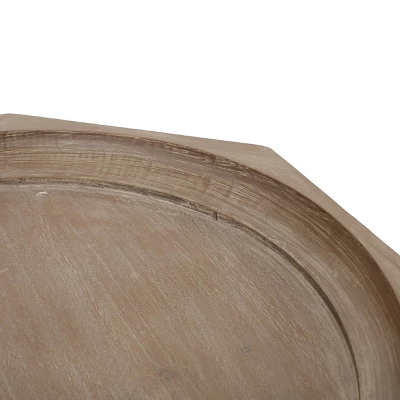 Catawissa French Country Accent Table With Octagonal Top Natural - Christopher Knight Home 7 Catawissa French Country Accent Table With Octagonal Top Natural - Christopher Knight Home - Image 6