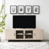 Vik Modern Boho 4 Door Herringbone TV Stand For TVs Up To 80" - Saracina Home -Living Room Furniture Store GUEST 27d433c2 bf1b 4463 8b7a ce8423888525