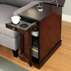 Gantzer 1 Drawer Side Table With USB Ports - HOMES: Inside + Out -Living Room Furniture Store GUEST 2848e98c 6c12 494e b7ed 1ba2a242657d