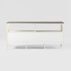 Farmhouse 3 Drawer Wood TV Stand For TVs Up To 65" - Saracina Home 33 Farmhouse 3 Drawer Wood TV Stand For TVs Up To 65" - Saracina Home -Living Room Furniture Store GUEST 28f76feb 3b1e 4490 93aa fbbe5dcd3f6f