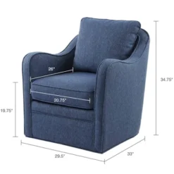Mitchell Wide Seat Swivel Armchair - Madison Park 18 Mitchell Wide Seat Swivel Armchair - Madison Park -Living Room Furniture Store GUEST 2eb4a770 fade 443d 8f8c 33be472b7975