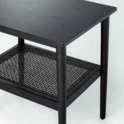 Wood & Cane Square Accent Side Table - Hearth & Hand™ With Magnolia -Living Room Furniture Store GUEST 2fec86c2 46f8 4bc8 b6c1 4905ec94127a