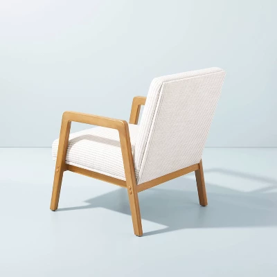 Upholstered Wood Framed Accent Arm Chair - Hearth & Hand™ With Magnolia 5 Upholstered Wood Framed Accent Arm Chair - Hearth & Hand™ With Magnolia - Image 4