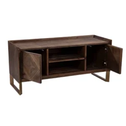 Glacerad Reclaimed Wood Media Console For TVs Upto 50" Brown - Aiden Lane 20 Glacerad Reclaimed Wood Media Console For TVs Upto 50" Brown - Aiden Lane -Living Room Furniture Store GUEST 4bd16b9b 7878 4b86 840d 8ad0879c2604