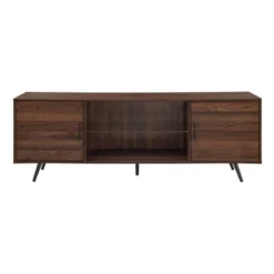 2 Door Mid-Century Modern Wood Storage TV Stand For TVs Up To 80" - Saracina Home 37 2 Door Mid-Century Modern Wood Storage TV Stand For TVs Up To 80" - Saracina Home -Living Room Furniture Store GUEST 5c5500e9 ceea 4ccd 98a6 a8f014d1cbc5