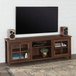 Tasi Glass Door Console TV Stand For TVs Up To 80" - Saracina Home 13 Tasi Glass Door Console TV Stand For TVs Up To 80" - Saracina Home -Living Room Furniture Store GUEST 5df2eb10 a430 4013 a951 9057a4d84029