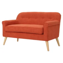 Mariah Mid-Century Loveseat - Christopher Knight Home -Living Room Furniture Store GUEST 66474d1d 0f89 4316 8db3 c3548e26835a