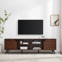 Mid-Century Modern Wide Storage TV Stand For TVs Up To 80" - Saracina Home 14 Mid-Century Modern Wide Storage TV Stand For TVs Up To 80" - Saracina Home -Living Room Furniture Store GUEST 6f499918 edba 4a35 8b0f 8398f4abe3f3
