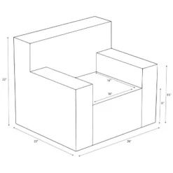 Modern Kids’ Chair - Pillowfort™ -Living Room Furniture Store GUEST 7e5d5e59 dbaa 4703 b8f2 fd7c1c9a2624