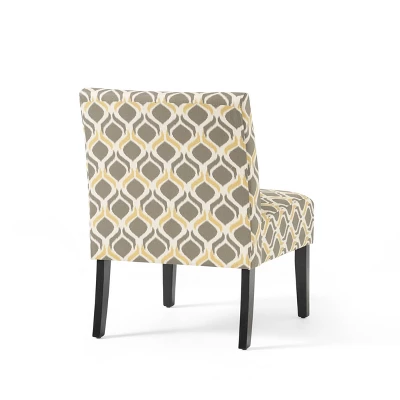 Saloon Fabric Print Accent Chair - Christopher Knight Home 8 Saloon Fabric Print Accent Chair - Christopher Knight Home - Image 6