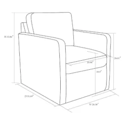 Pinetops Swivel Base Accent Chair - Threshold™ 15 Pinetops Swivel Base Accent Chair - Threshold™ -Living Room Furniture Store GUEST 9122e1e1 4b4a 4722 a4d8 a5610912f064