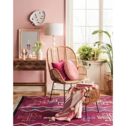 Lily Rattan Armchair With Metal Legs - Assembly Required - Opalhouse™ -Living Room Furniture Store GUEST a6603c6a fe9a 4b41 a3f9 40ad3c0aa77c