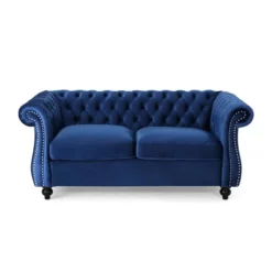 Somerville Traditional Chesterfield Loveseat - Christopher Knight Home 17 Somerville Traditional Chesterfield Loveseat - Christopher Knight Home -Living Room Furniture Store GUEST a71c480e 9993 42a6 b607 c18e95e644de