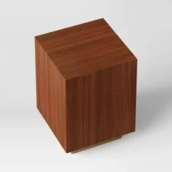 Wood And Metal Plinth Accent Table - Threshold™ -Living Room Furniture Store GUEST b0aa5303 be68 469f af51 3993844f9d1c