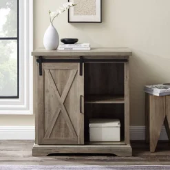 Tertia Industrial Accent Cabinet With Sliding X Barn Door - Saracina Home 18 Tertia Industrial Accent Cabinet With Sliding X Barn Door - Saracina Home -Living Room Furniture Store GUEST b7d39999 32d5 4c0e 8ba6 0546c6b2fcec