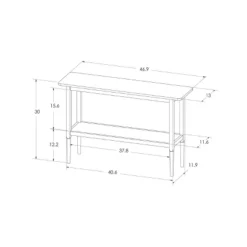 Gretna Narrow Console Table Natural - Threshold™ -Living Room Furniture Store GUEST b7d8608f 12ef 4698 94da 334982ec016f