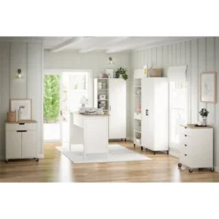 36" Vario 2 Door Wide Storage Cabinet White - Room & Joy -Living Room Furniture Store GUEST ba09a549 5d33 48f0 a8fc 0a2dd08fb8d3
