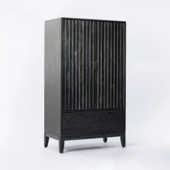 55" Thousand Oaks Wood Scalloped Cabinet - Threshold™ Designed With Studio McGee -Living Room Furniture Store GUEST bcc03b46 393f 4bcc b96d 49a56a08c810