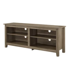 Transitional 4 Cubby Wood Open Storage TV Stand For TVs Up To 65"- Saracina Home 31 Transitional 4 Cubby Wood Open Storage TV Stand For TVs Up To 65"- Saracina Home -Living Room Furniture Store GUEST c0aba6c0 bbb4 4e90 83a5 3c73b3261eaf