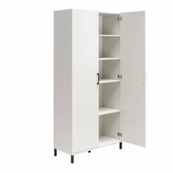 36" Vario 2 Door Wide Storage Cabinet White - Room & Joy -Living Room Furniture Store GUEST c879db20 3583 49eb 8e39 54e1bf5abe2a