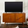 Mid-Century Modern Wood Console TV Stand For TVs Up To 65" - Saracina Home 1 Mid-Century Modern Wood Console TV Stand For TVs Up To 65" - Saracina Home -Living Room Furniture Store GUEST d20b6c61 3edf 4d77 a2c2 4a6633b52875