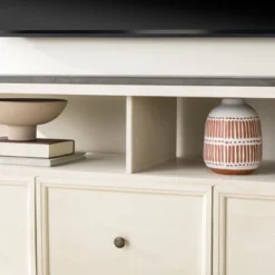 Farmhouse 3 Drawer Wood TV Stand For TVs Up To 65" - Saracina Home 29 Farmhouse 3 Drawer Wood TV Stand For TVs Up To 65" - Saracina Home -Living Room Furniture Store GUEST d2a8912d 02cb 44ea b702 70dc6cc40fcc