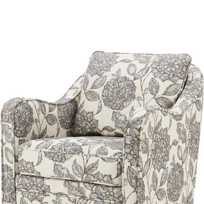 Mitchell Wide Seat Swivel Armchair - Madison Park 6 Mitchell Wide Seat Swivel Armchair - Madison Park - Image 4