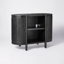 Portola Hills Caned Door Console With Shelves - Threshold™ Designed With Studio McGee 21 Portola Hills Caned Door Console With Shelves - Threshold™ Designed With Studio McGee -Living Room Furniture Store GUEST d8a3124a 3a6a 4b28 8cc4 73d0035a42d8