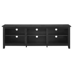 Transitional 6 Cubby Wood Open Storage Wood TV Stand For TVs Up To 80"- Saracina Home 21 Transitional 6 Cubby Wood Open Storage Wood TV Stand For TVs Up To 80"- Saracina Home -Living Room Furniture Store GUEST e4c39780 fb14 4bd8 b437 8185f460c007