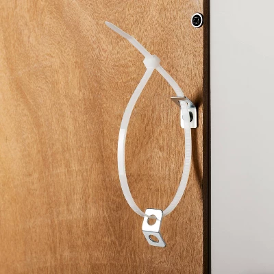 Promontory Sliding Glass TV Stand - Threshold™ Designed With Studio McGee 6 Promontory Sliding Glass TV Stand - Threshold™ Designed With Studio McGee - Image 4