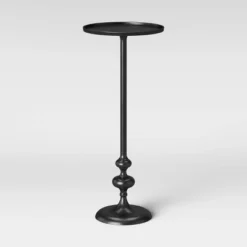 Londonberry Turned Metal Accent Table Black - Threshold -Living Room Furniture Store GUEST f6fb4cf2 6e25 4ecd 9288 beaa0df56319