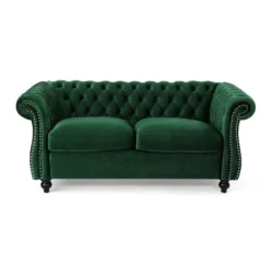 Somerville Traditional Chesterfield Loveseat - Christopher Knight Home 16 Somerville Traditional Chesterfield Loveseat - Christopher Knight Home -Living Room Furniture Store GUEST fd684556 2dda 4409 9319 b610edd5f60a